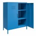 Cache 2 Door Metal Locker Storage Cabinet