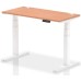 Air Height Adjustable Slimline Desk With Cable Ports