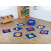 Fruit Mini Placement Carpets with holdall