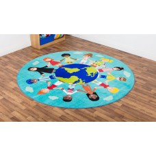 Children of the World™ Welcome Carpet - Teal