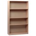 Open Bookcases with Adjustable Shelves