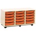 15 Slot Tray Storage Unit