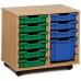 12 Slot Tray Storage Unit
