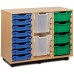 24 Slot Tray Storage Unit