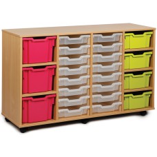 23 Variety Tray Shelf Storage Unit