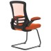 Luna Catilever Medium Mesh Back with Folding Arms