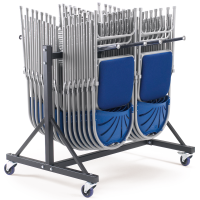 2 Row Low Hanging Storage Trolley